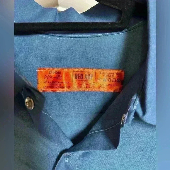 NWOT - Red Kap Classic-Fit Industrial Button-Down Work Shirt - Picture 2 of 4